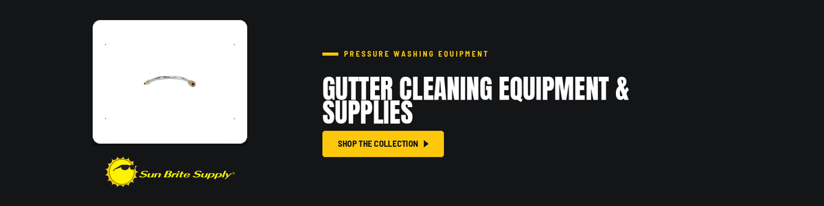 Gutter Cleaning Equipment & Supplies collection banner for Sun Brite Supply of Maryland