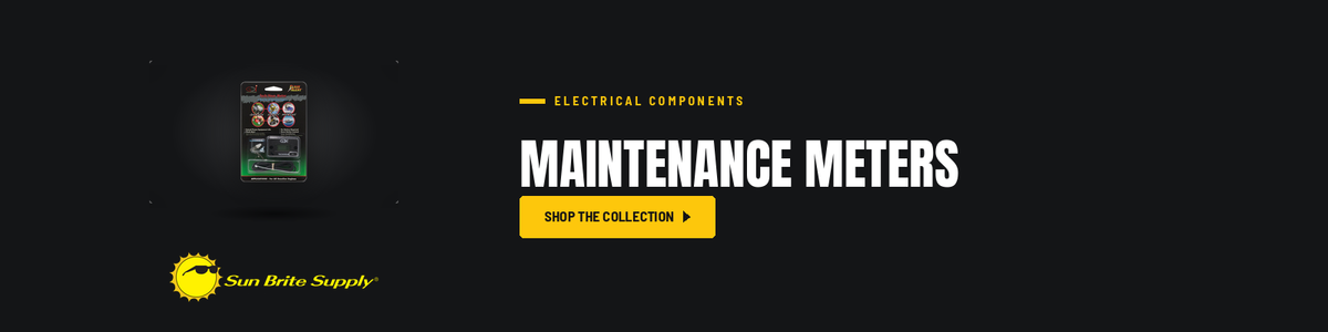 Maintenance Meters collection banner for Sun Brite Supply of Maryland