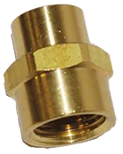 Brass Reducing Hex Coupler - Brass Fittings