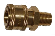Gladiator QC Socket 1/4" Mnpt Brass - Quick Connects