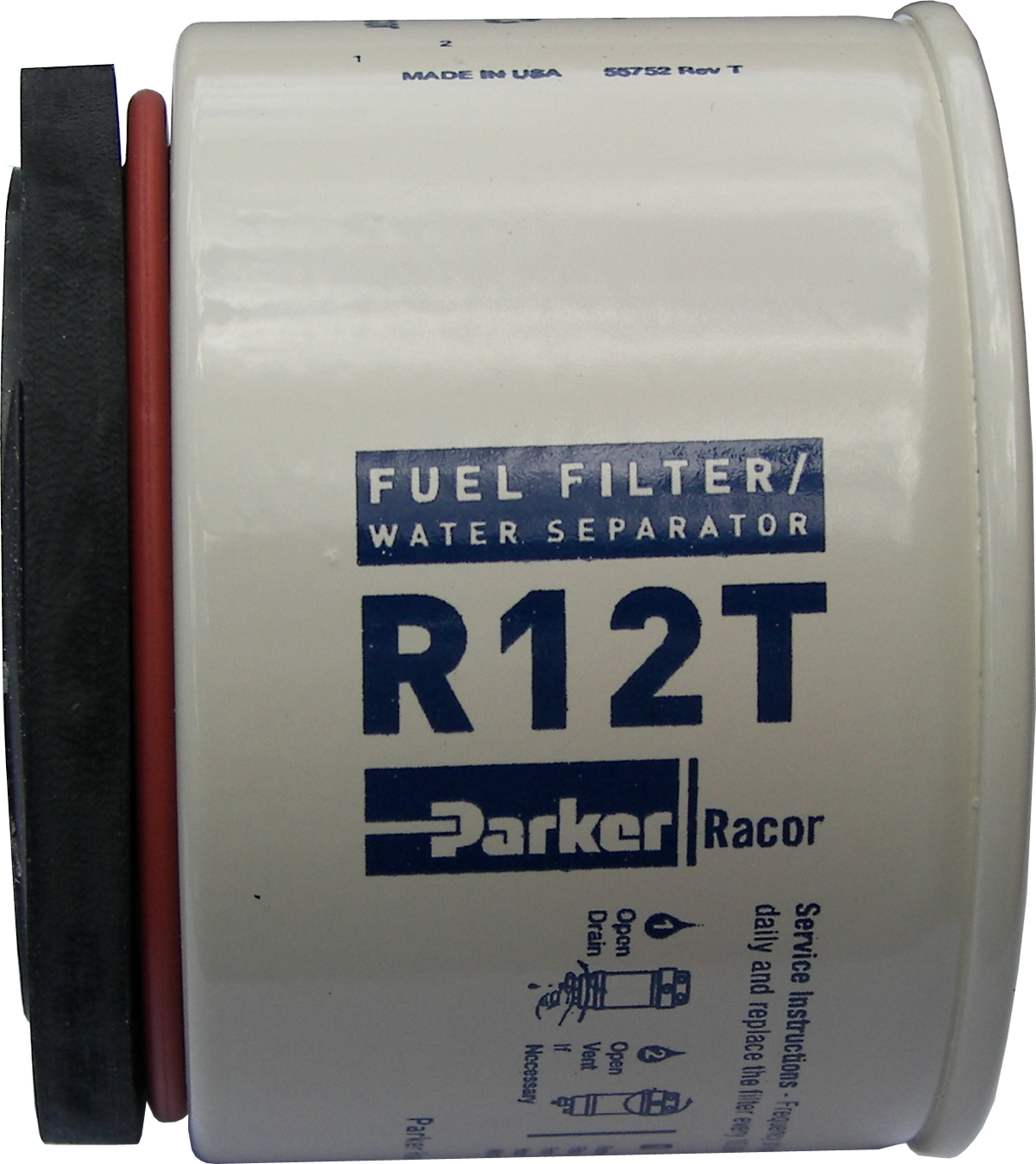 Racor R12t Repl. Element W/Gaskets - SKU 1484 - Seals & Gasket for pressure washing