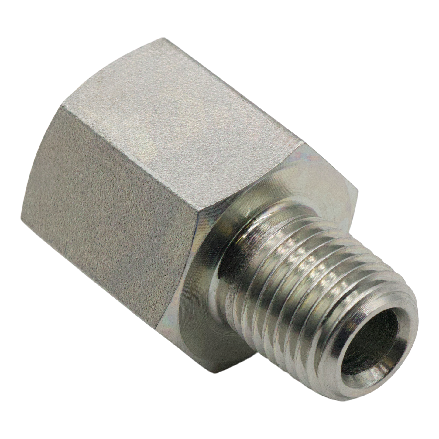 Steel Adapter 1/2 FPT X 3/8 Mpt,3000psi - Valves