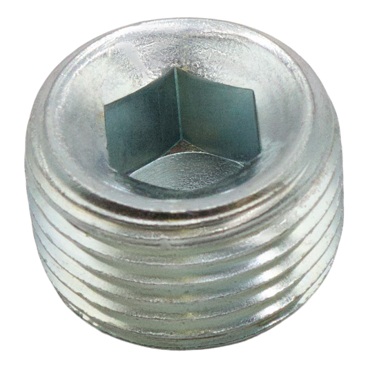 Steel High Pressure Allen Head Plug - Steel Fittings