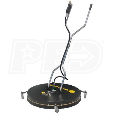 Whisper Wash Maxima 36 inch surface cleaner with casters and 2-tip spray bar