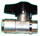 Nickel Plated 3/8" 3050 PSI Ball Valve - Pressure Unloaders