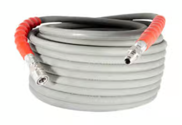 6000 Gray 3/8"X50' Wrapped - SKU 7219 - Pressure Washer Hose for pressure washing