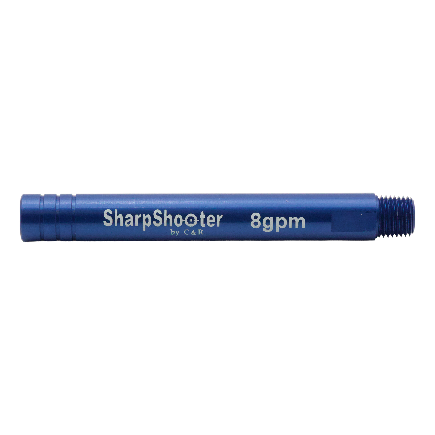 C & R SharpShooter Nozzle 8.0 GPM Blue - X Jets And Shooter Tips