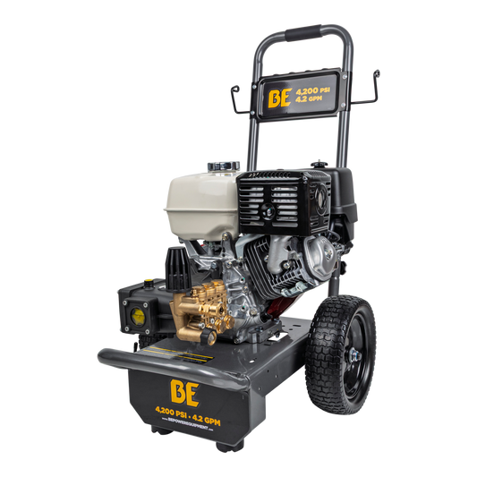 BE Pressure Washer 4200 PSI / 4.2 GPM, Honda Engine, AR Pump