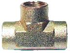 Sun Brite Supply Steel Tee 1/2" Fpt X 1/2" Fpt X 1/2" Fpt - Steel Fittings