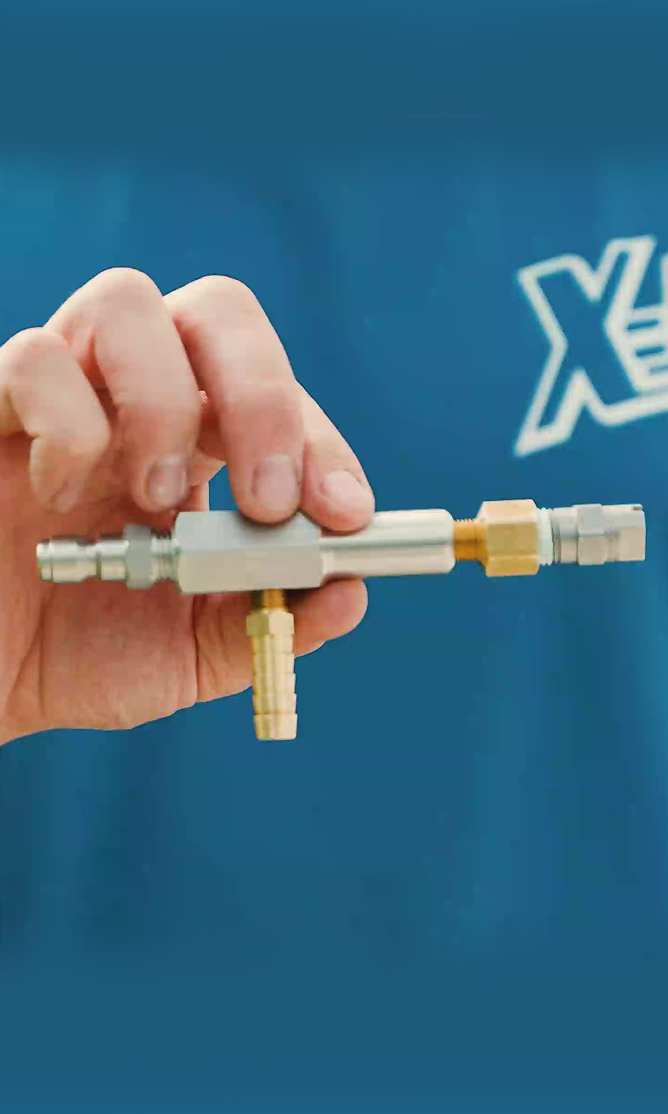 X-Jet Shaft for Closed System Bucket