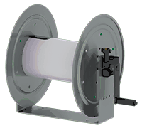 Sun Brite Supply 12" Aluminum Hose Reel With Stainless Plumbing U-Channel Mount, 500 PSI - Hose Reels And Parts
