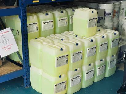One of the most popular pressure washing chemicals in Maryland.
