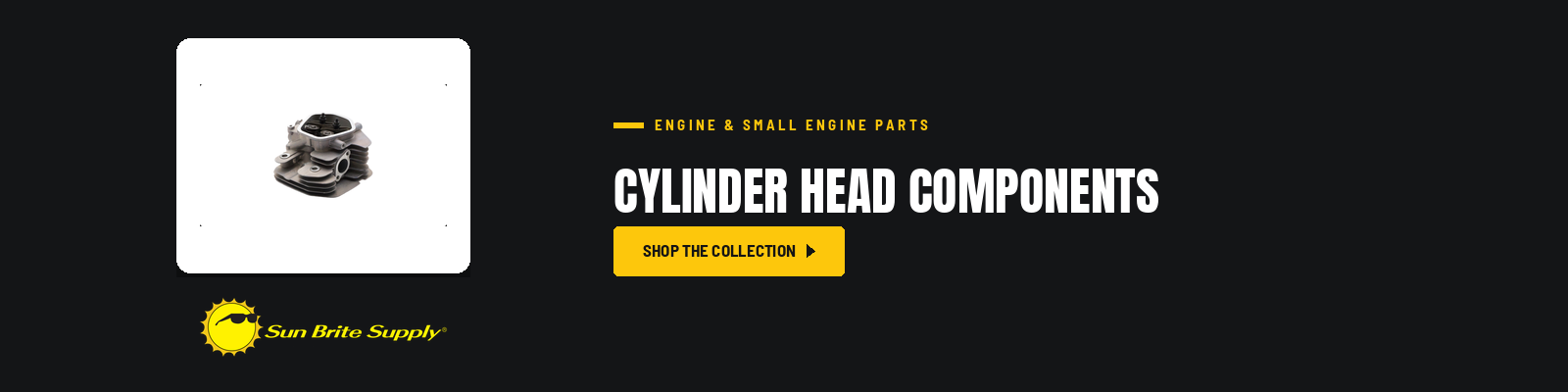 Cylinder Head Components collection banner for Sun Brite Supply of Maryland
