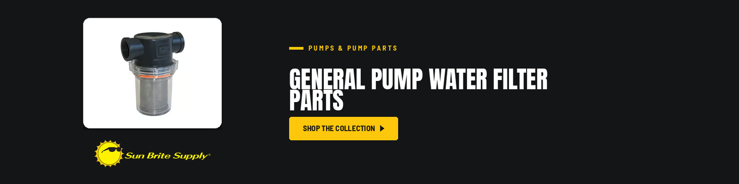General Pump Water Filter Parts