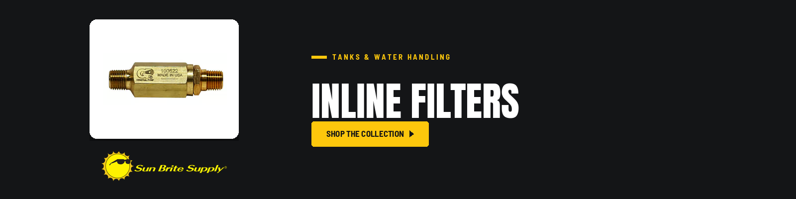 Inline Filters collection banner for Sun Brite Supply of Maryland