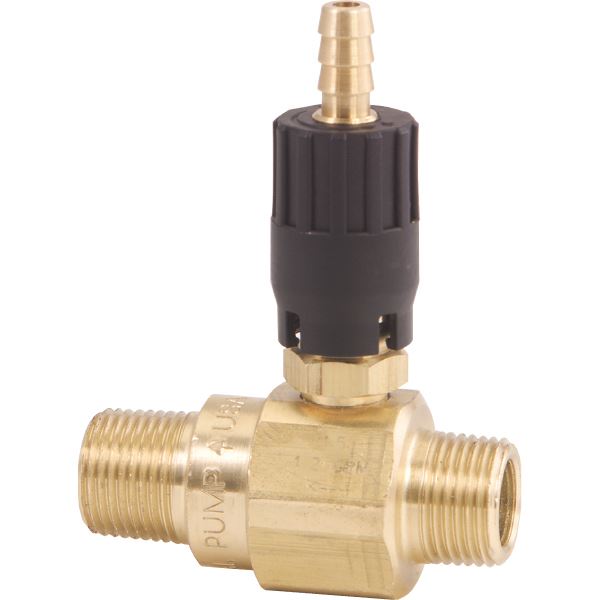 PA adjustable chemical injector SKU 2211 with 2.3mm orifice for 5 to 8 GPM pressure washers