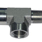 Steel Branch Tee 1/2" Fpt X 1/2" Fpt X 1/2" Mpt