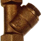 Y Strainer 1/2" Brass W/S.S. Screen - Valves