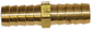 Brass Hose Splicer 1/2" - Valves