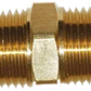 Brass Hex Nipple - Sun Brite Supply