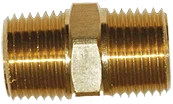 Brass Hex Nipple - Sun Brite Supply