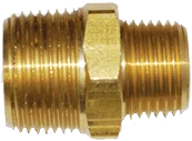 Brass Reducing Hex Nipple - Sun Brite Supply