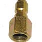 Gladiator QC Plug 1/4" Fnpt Steel Plated - Quick Connects
