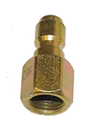 Gladiator QC Plug 1/4" Fnpt Steel Plated - Quick Connects