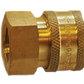 Gladiator QC Socket 3/8" Fnpt Brass - Quick Connects
