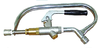 Sioux Steam Gun W/LEVER Control, 1/2FPT Inlet 3/8FPT Swi - Guns and Repair Kits