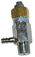 AR RV-500 PRESSURE RELIEF 3/8MPTx1/4" HOSEBARB OUTLET - Valves