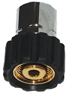 Suttner Suttner ST-40 22mm Brass Screw Coupler Pressure Washer Adapter - 22 MM Quick Connect Couplers