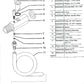 Suttner St-64 Upstream Injector 1.5-4.0 GPM - Rotating Turbo Nozzles