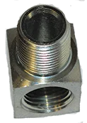 Steel Compact Street Ell 3/8"M X 3/8"F 4000 PSI - Plumbing Fittings