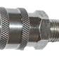 Gladiator QC Socket 1/4" Mnpt Stainless Steel - Quick Connects