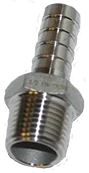 304 Stainless Steel Hose Barb - Sun Brite Supply