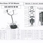 Whisper Wash Ultra Clean Sc Hydro-flow Alum 19" W/WHEELS 2 - Surface Cleaners