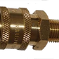 Gladiator QC Socket 1/4" Mnpt Brass - Quick Connects