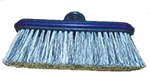 Easy Reach Wash Brush Grey Flagged Bristle 10" - Valves