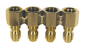 Gladiator Jrod 4 Way S.s. Nozzle Holder (for 1/4" Mpt) - X Jets And Shooter Tips