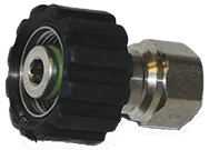 Suttner ST-40 22mm Stainless Steel Screw Coupler Pressure Washer Adapter - Sun Brite Supply