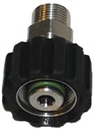 Suttner Suttner ST-40 22mm Stainless Steel Screw Coupler Pressure Washer Adapter - 22 MM Quick Connect Couplers