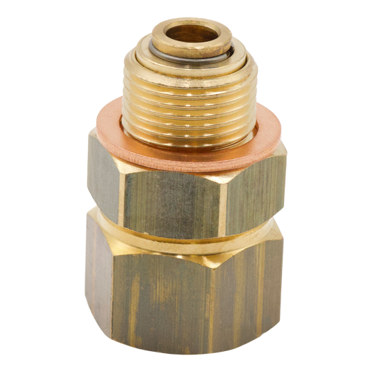 Mecline Swivel Brass 3/8" M/F, 3000psi, 302f - Swivels