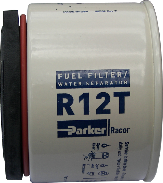 Racor R12t Repl. Element W/Gaskets - SKU 1484 - Seals & Gasket for pressure washing