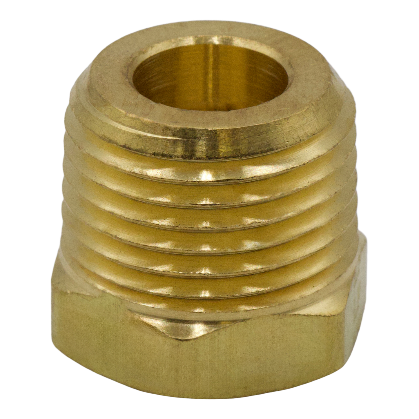 Brass hex reducing bushing