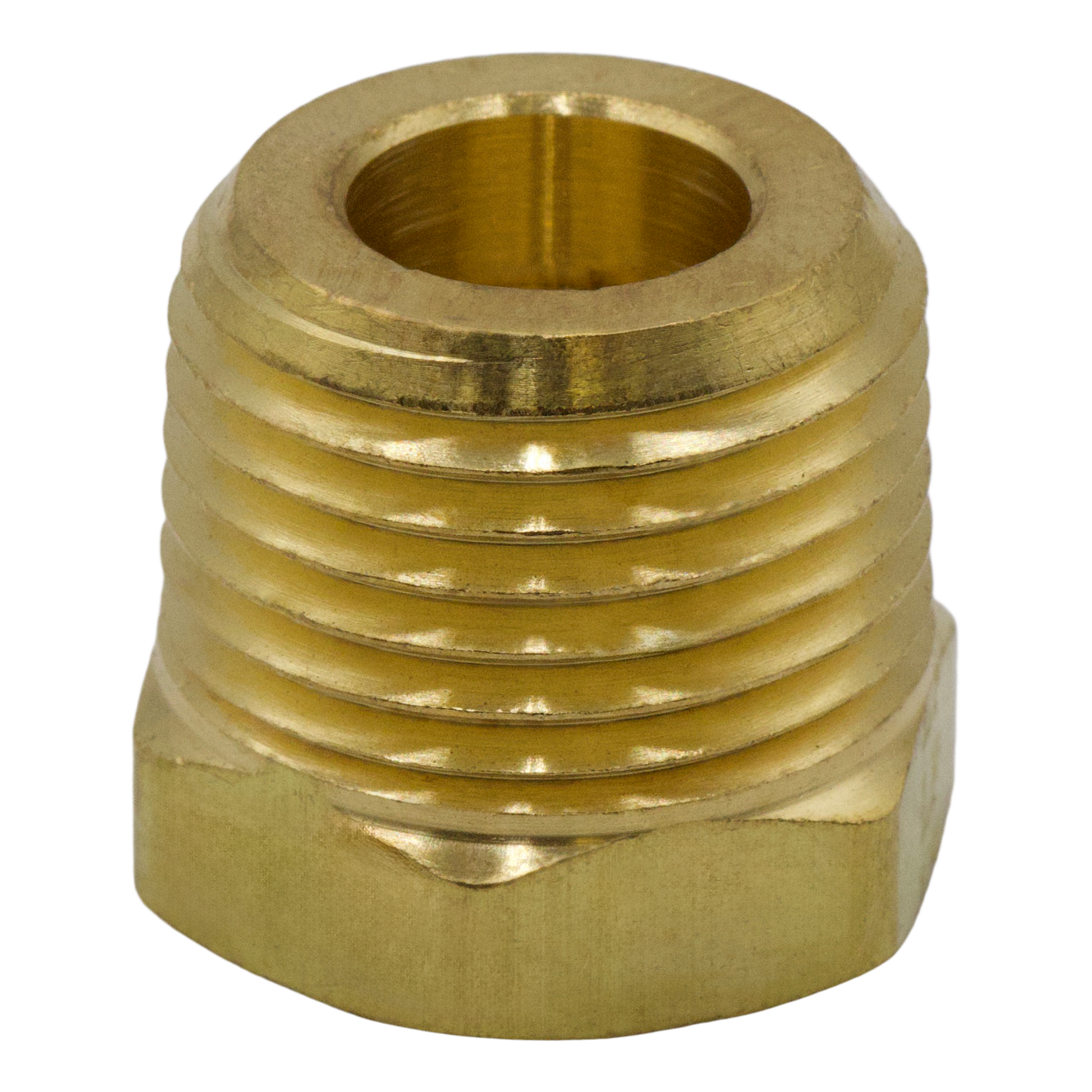 Brass hex reducing bushing