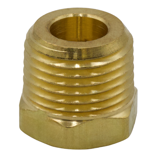 Brass hex reducing bushing