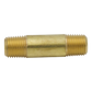 Brass pipe nipple 2 inch