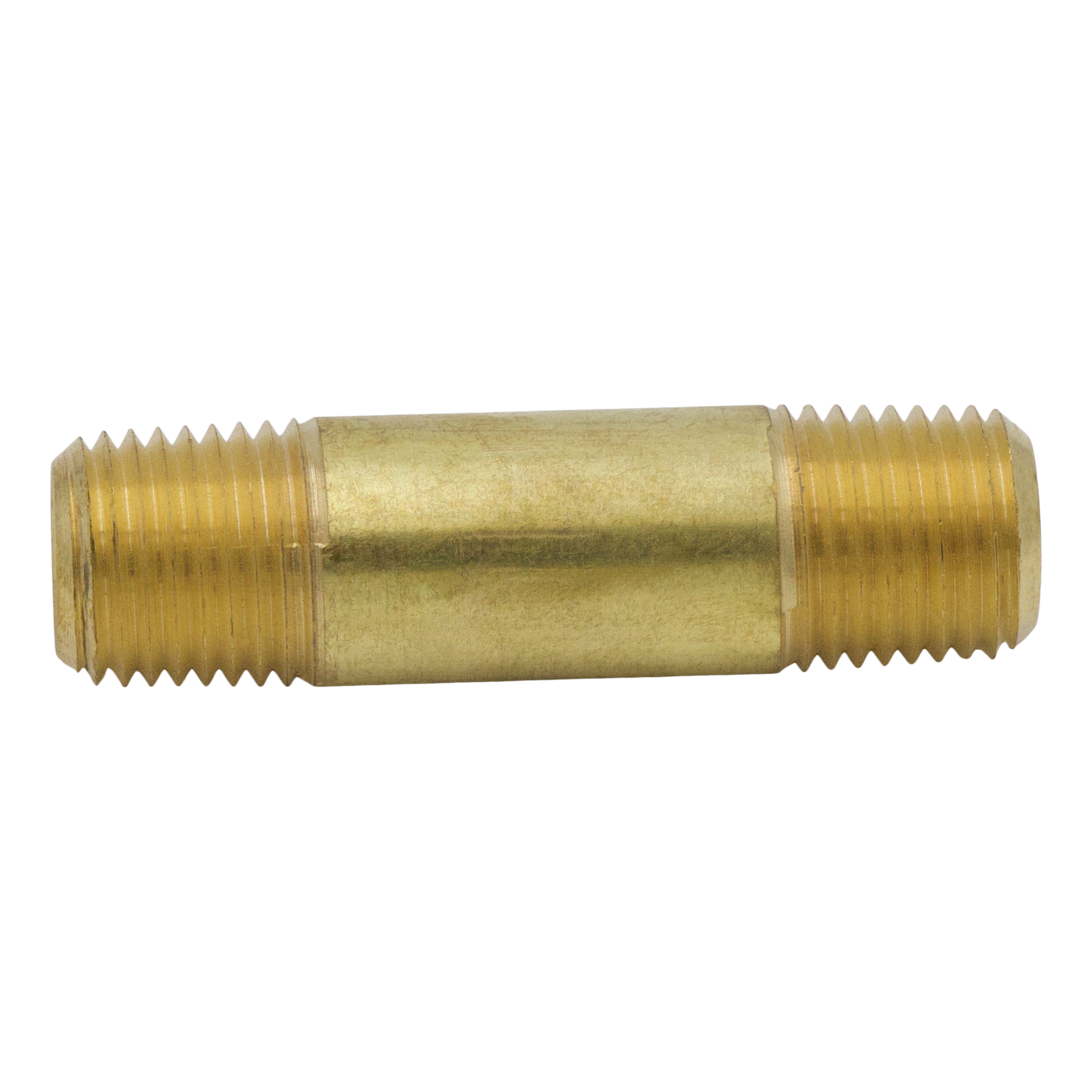 Brass pipe nipple 2 inch
