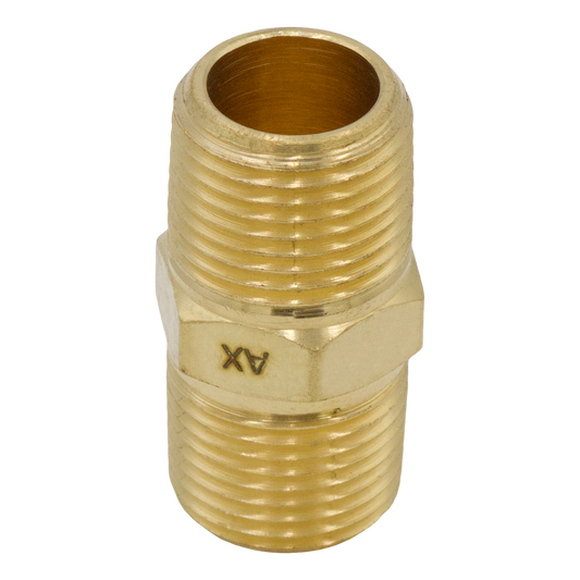 Brass Hex Nipple - Brass Fittings